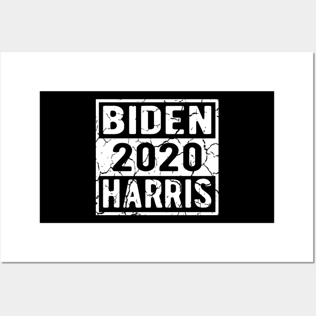 Biden Harris 2020 Vintage Vote Biden 2020 Wall Art by KawaiinDoodle